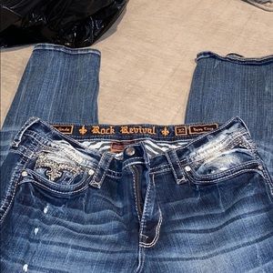 Women’s rock revival jeans